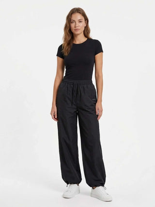 WOMEN'S TROUSERS - GUESS ATHLEISURE BLACK - V6RB21 WL232 3