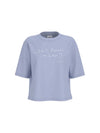 WOMEN'S T-SHIRT - GUESS ATHLEISURE BLUE - V6RI09 I3Z14 1