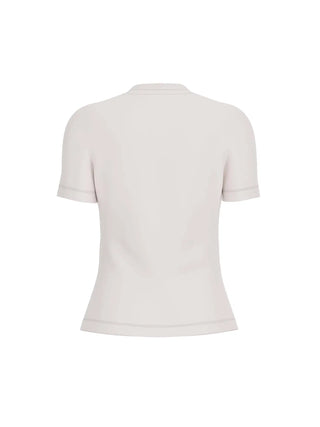 WOMEN'S T-SHIRT - GUESS ATHLEISURE WHITE - V6RI15 J1314 2