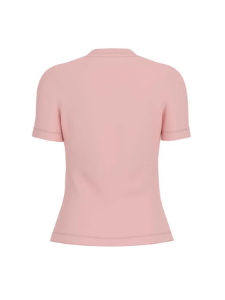 WOMEN'S T-SHIRT - GUESS ATHLEISURE PINK - V6RI15 J1314 2