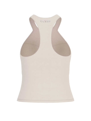 WOMEN'S TOP - GUESS ATHLEISURE WHITE - V6RP09 KD932 2