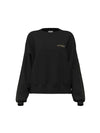 WOMEN'S SWEATSHIRT - GUESS ATHLEISURE BLACK - V6RQ96 KCX22 1