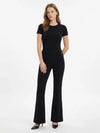 WOMEN'S PANTS - GUESS APPAREL BLACK - W4YB01 KCBO2 3