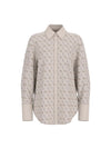 WOMEN'S SHIRT - GUESS APPAREL BEIGE - W4YH47 WF1T2 1
