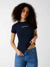 WOMEN'S T-SHIRT - GUESS JEANS BLUE - W4YI01 J1314 2