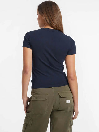 WOMEN'S T-SHIRT - GUESS JEANS BLUE - W4YI01 J1314 3