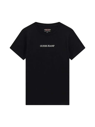 WOMEN'S T-SHIRT - GUESS JEANS BLACK - W4YI01 J1314 1