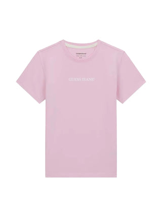 WOMEN'S T-SHIRT - GUESS JEANS PINK - W4YI01 J1314 1