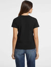 WOMEN'S T-SHIRT - GUESS JEANS BLACK - W4YI10 J1314 3