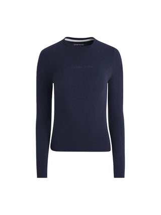 WOMEN'S T-SHIRT - GUESS JEANS BLUE - W4YI22 J1314 1