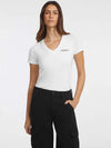 WOMEN'S T-SHIRT - GUESS JEANS WHITE - W4YI23 J1314 2