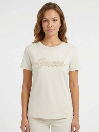 T-SHIRT DONNA - GUESS APPAREL BEIGE - W6GI08 K3023 2