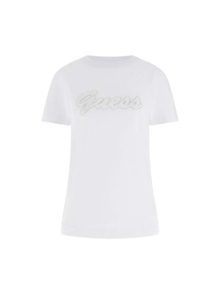 T-SHIRT DONNA - GUESS APPAREL BIANCO - W6GI08 K3023