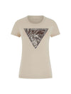 WOMEN'S T-SHIRT - GUESS APPAREL BEIGE - W6GI19 K3042 1