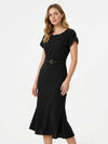 WOMEN'S DRESS - GUESS APPAREL BLACK - W6GK50 W1950 3
