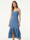 WOMEN'S DRESS - GUESS APPAREL BLUE - W6GK89 D0908 3