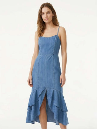 WOMEN'S DRESS - GUESS APPAREL BLUE - W6GK89 D0908 3