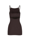 WOMEN'S DRESS - GUESS APPAREL BROWN - W6GKAA Z0783 2