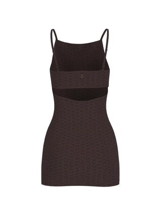 WOMEN'S DRESS - GUESS APPAREL BROWN - W6GKAA Z0783 2