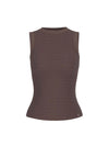 WOMEN'S TOP - GUESS APPAREL BROWN - W6GP14 K2940 1
