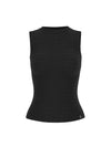 WOMEN'S TOP - GUESS APPAREL BLACK - W6GP14 K2940 1