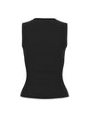 WOMEN'S TOP - GUESS APPAREL BLACK - W6GP14 K2940 2