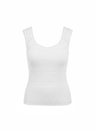 TOP DONNA - GUESS APPAREL BIANCO - W6GP19 K2949