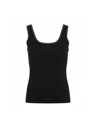 TOP DONNA - GUESS APPAREL NERO - W6GP19 K2949