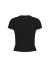 T-SHIRT DONNA - GUESS JEANS NERO - W6GPA9 KF641 2