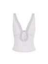 T-SHIRT DONNA - GUESS JEANS BIANCO - W6GPB1 KF641 1