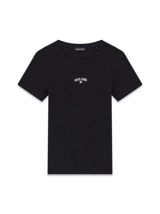 T-SHIRT DONNA - GUESS JEANS NERO - W6GPZ3 KA0H1 1