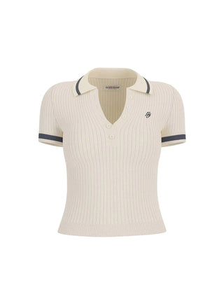 FELPA DONNA - GUESS JEANS BIANCO - W6GRZ1 Z3P32