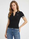 WOMEN'S SWEATSHIRT - GUESS JEANS BLACK - W6GRZ1 Z3P32 3