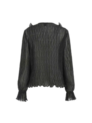 WOMEN'S TOP - GUESS APPAREL BLACK - W6RH31 WI342 2