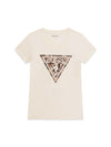 WOMEN'S T-SHIRT - GUESS APPAREL WHITE - W6RI32 J1314 1