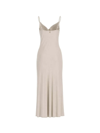 WOMEN'S DRESS - GUESS APPAREL BEIGE - W6RK50 WJ732 2