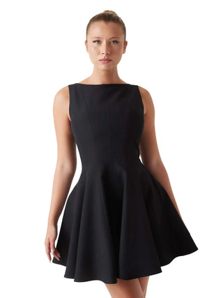WOMEN'S DRESS - GUESS APPAREL BLACK - W6RK57 WJ792 3