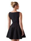 WOMEN'S DRESS - GUESS APPAREL BLACK - W6RK57 WJ792 4