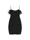 WOMEN'S DRESS - GUESS APPAREL BLACK - W6RK80 WI342 1