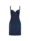 WOMEN'S DRESS - GUESS APPAREL BLUE - W6RK95 D6881 1