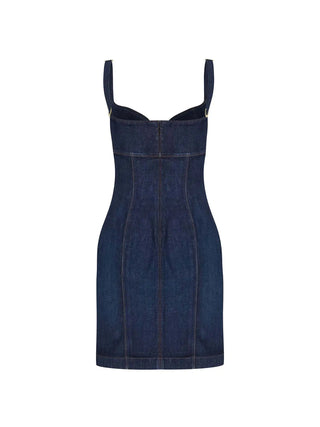 WOMEN'S DRESS - GUESS APPAREL BLUE - W6RK95 D6881 2