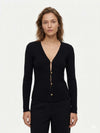 WOMEN'S CARDIGAN - GUESS APPAREL BLACK - W6RR35 Z0132 2