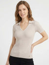 WOMEN'S SWEATER - GUESS APPAREL WHITE - W6RR62 Z0132 2