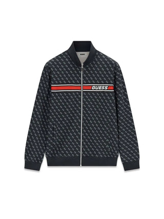 MEN'S SWEATSHIRT - GUESS ATHLEISURE BLACK - Z2BQ06 K7122