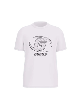MEN'S T-SHIRT - GUESS ATHLEISURE WHITE - Z6RI06 I3Z14