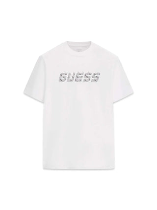 MEN'S T-SHIRT - GUESS ATHLEISURE WHITE - Z6RI15 I3Z14
