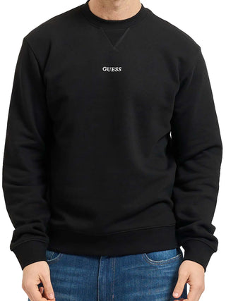 MEN'S SWEATSHIRT - GUESS ATHLEISURE BLACK - Z6RQ19 KAIJ1