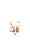 SANDALO DONNA - ALBANO BIANCO-PLATINO - 5552 5