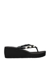 WOMEN'S FLIP FLOPS - SUPERGA BLACK - S24U191 1