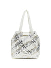 WOMEN'S SHOULDER BAG - CAFE NOIR SILVER-WHITE - C3MG1021 1